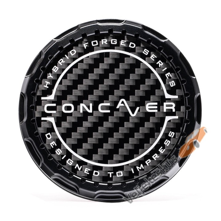 Premium Center Cap - Classic Carbon