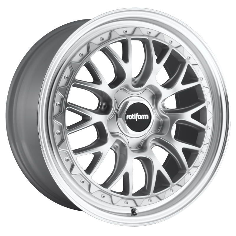 R155 LSR 18x9.5" 5x100 ET25, Gloss Silver Machined