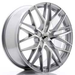 JR-28 Extreme Concave 21x9" (5 hole custom PCD) ET15-45, Silver / Machined