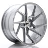 JR-33 Extreme Concave 20x10.5" (5 hole custom PCD) ET15-30, Silver / Machined