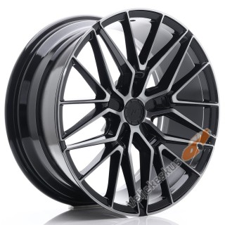 JR38 Black Brushed w/ Tinted Face