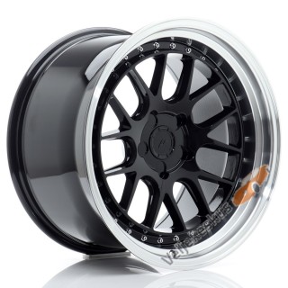 JR40 Gloss Black w/ Machined Lip