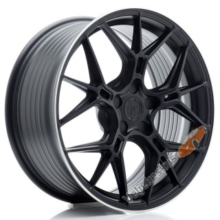 JR51 Satin Black w/ Machined Lip