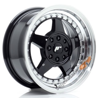 JR6 Gloss Black w/ Machined Lip