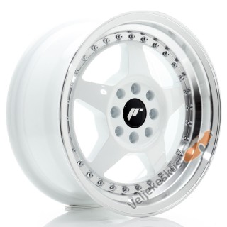 JR6 White w/ Machined Lip