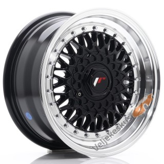 JR9 Gloss Black w/ Machined Lip