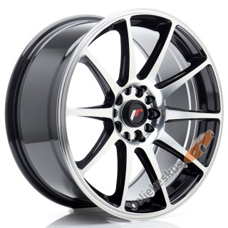 JR11 Black Machined Face