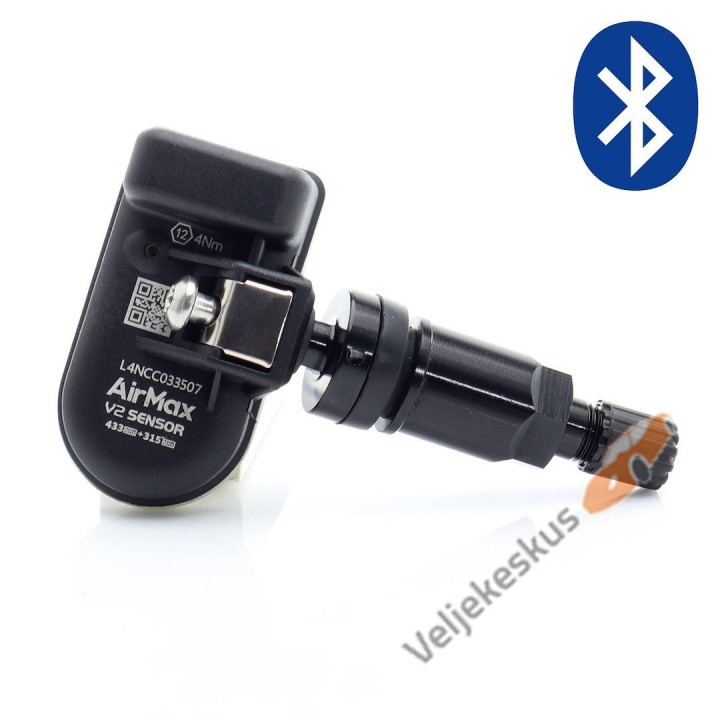 AirMax Bluetooth TPMS BT1 Tesla 2.4GHz Metal Black