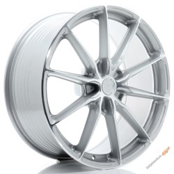 JR-37 Extreme Concave 21x9" (5 hole custom PCD) ET10-52, Machined Silver