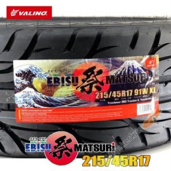 Ebisu Matsuri 215/45R17 Rehvid - TW360 Ultra Hard (Paar)