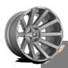 D714 Contra Platinum 20x10" 8x180 ET-18, Brushed Gunmetal Tinted Clear
