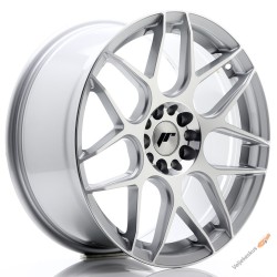JR-18 Extreme Concave 20x10" (5 hole custom PCD) ET20-40, Machined Silver