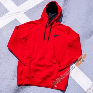 JR Unisex kapuutsiga pusa, logo punane
