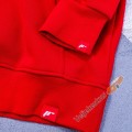 JR Unisex kapuutsiga pusa, logo punane