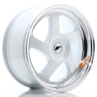 JR15 White w/ Machined Lip