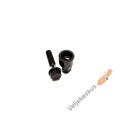 Black Extended Wheel Bolts (Pack of 20 + Socket) 