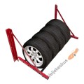 Wall-Mounted Tyre Rack