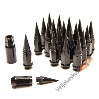 Spiked Forged Aluminium Wheel Nuts (Pack of 20)